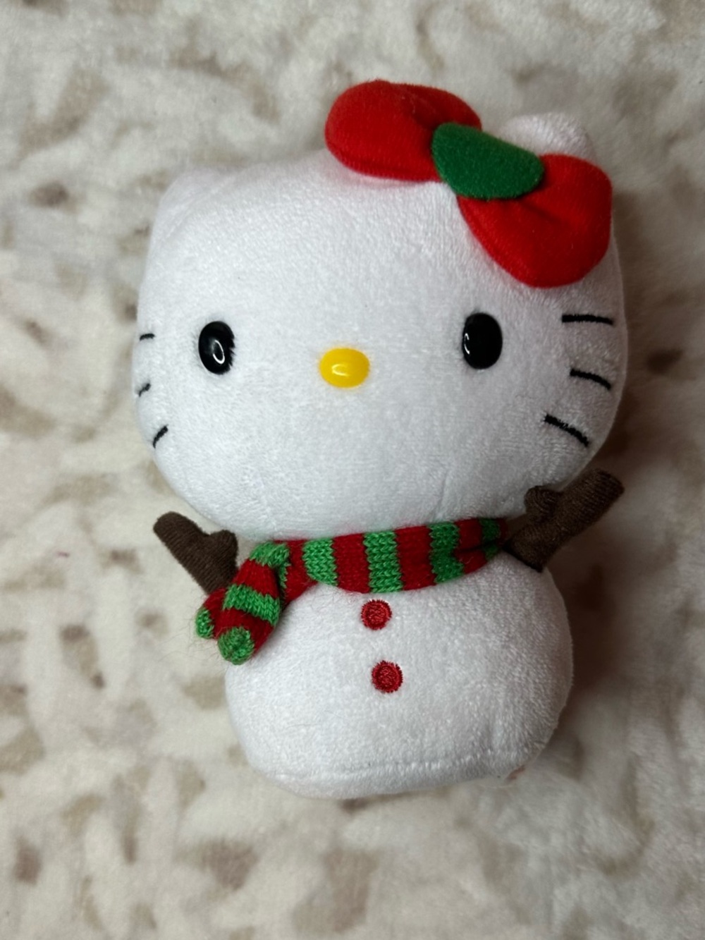 Help Kitty Ty Snowman